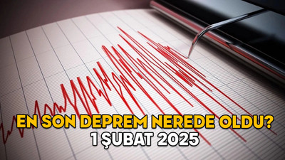 AKDENİZ’DE ART ARDA DEPREMLER! En son deprem nerede oldu, kaç şiddetindeydi? 1 Şubat 2025 Kandilli son depremler listesi