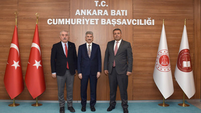 AYM üyesi İnce’den, Başsavcı Mustafa Gökçe’ye ziyaret