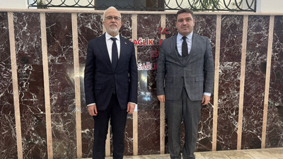 Eskişehir Başsavcısı Karakülah, İl Sağlık Müdürü Bildirici ile bir araya geldi