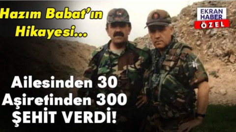 Ailesinden 30, Aşiretinden 300 Şehit Verdi! Göyan Aşiret Lideri Hazım Babat’ın Hikayesi….