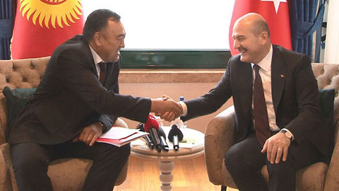 Bakan Soylu, Kırgız mevkidaşıyla görüştü