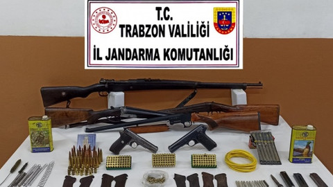 Jandarmadan kaçak silah operasyonu!