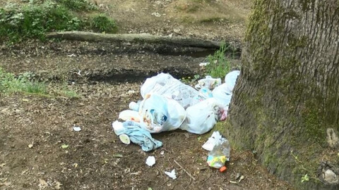 Belgrad Ormanı'nı çöplüğe çevirdiler