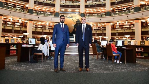 Millet Kütüphanesi'ne büyük ilgi: Ülkenin kültürel zenginliğine katkı sağlayacak