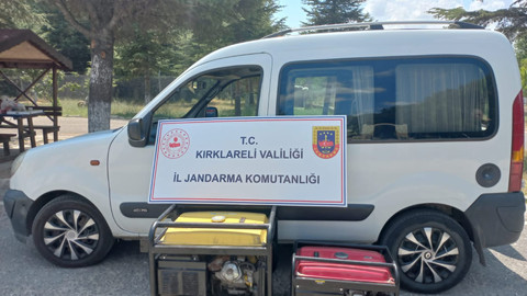 Jeneratör hırsızları fena enselendi! 600 saatlik inceleme sonucu kıskıvrak yakalandılar