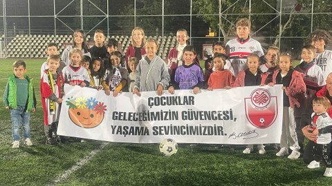 Dünya çocuk gününün öznesi 'çocuk' oldu: Futbol organizasyonu renkli görüntülere sahne oldu!