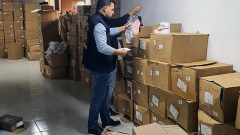 7 milyon liralık taklit ayakkabı ele geçirildi