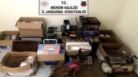 Jandarmadan kaçak makaron operasyonu!