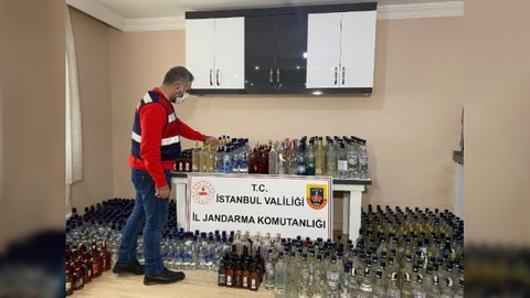 Sahte alkole jandarmadan geçit yok!