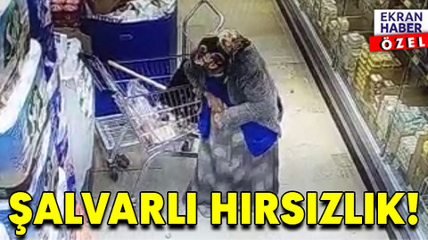 Şalvar düzenekli hırsız pes dedirtti!