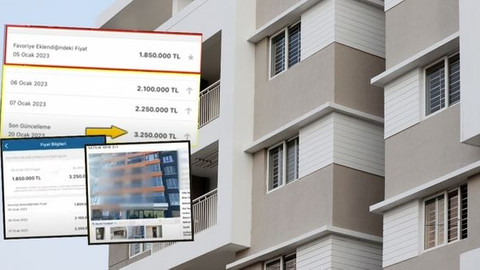 Konut kampanyası fırsatçıları harekete geçirdi: 1,4 milyon TL artırdılar