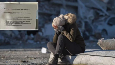 Almanya'da bir hastaneden şok çağrı! Son kullanma tarihi geçmiş ürünleri depremzedelere gönderin