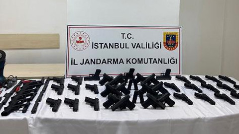 Paravan elektrikçide suç örgütlerine silah imalatı! Jandarma suçüstü yakaladı