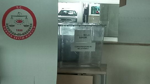 Edirne'deki sınır kapılarında oy verme sandıkları kuruldu