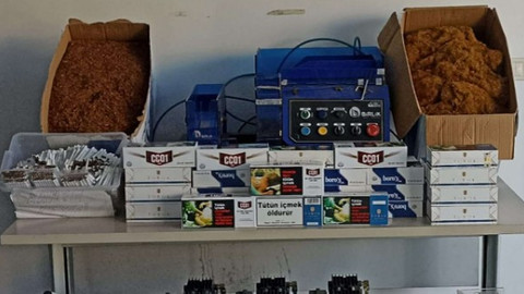 Jandarma'dan kaçak sigara operasyonu: İmalathane ortaya çıktı, 2 kişi gözaltına alındı
