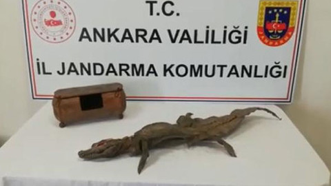 Jandarmadan kaçakçılara darbe! 5 milyon TL değerinde tarihi eser ele geçirildi