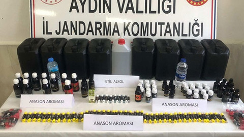 Jandarma’dan sahte içki operasyonu
