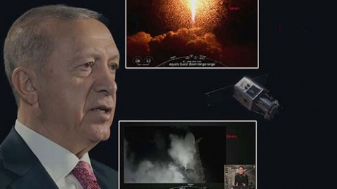 Yerli uydu İMECE uzaya fırlatıldı
