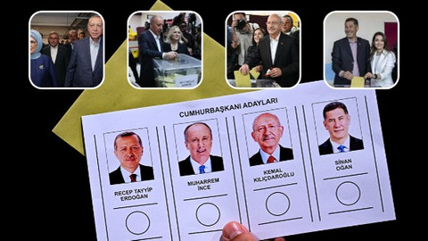 Cumhurbaşkanı adayları oylarını kullandı: Seçmenlere mesaj...