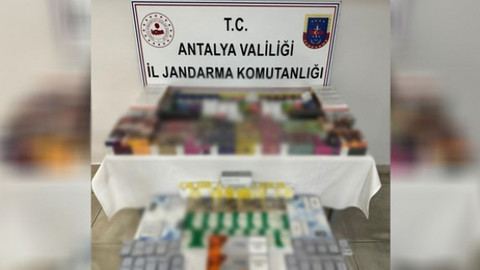 Jandarmadan kaçak ve elektronik sigara operasyonu