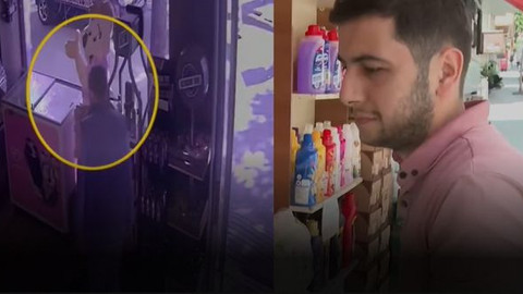 Hırsızlığın böylesi! Temizlik dükkanından tuvalet kağıdı çaldı, markete sığındı