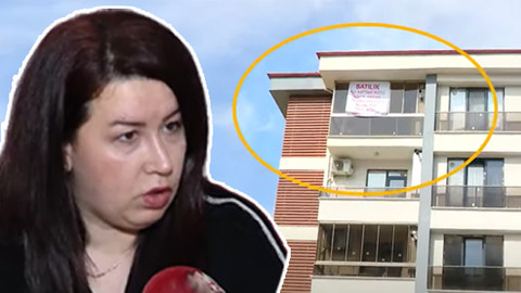 Komşusuyla başa çıkamayan daire sahibinin astığı ilan gündem oldu!