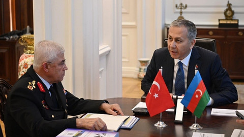 Bakan Yerlikaya ve Arif Paşa, Azerbaycan İçişleri Bakanı Vilayet Eyvazov’la görüştü