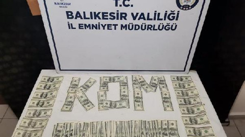 Bandırma'da sahte dolar operasyonu: 2 gözaltı