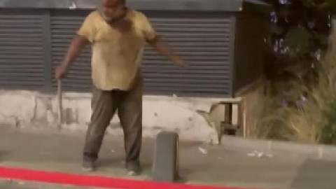 Gaziosmanpaşa'da, TEM Otoyolu'nda faciaya davetiye çıkardı