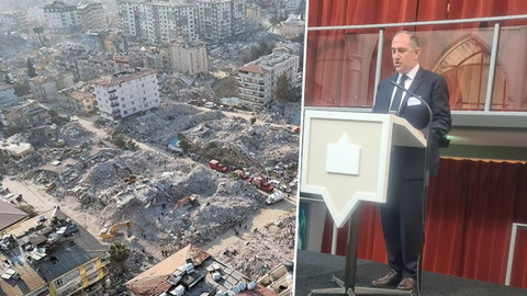 Emekli Albay Osman Aslan’dan zorunlu göç semineri: 6 Şubat depreminin bıraktığı izler…