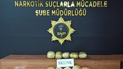 Şanlıurfa’da 7 kilo sentetik uyuşturucu ele geçirildi