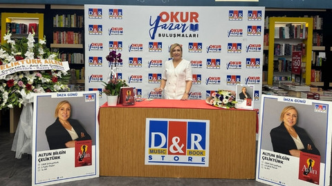 Yazar Altun Bilgin Çeliktürk’ün ‘’Aylin’ adlı kitabının imza günü gerçekleşti