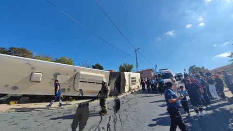 Son dakika! Başakşehir'de İETT otobüsü devrildi