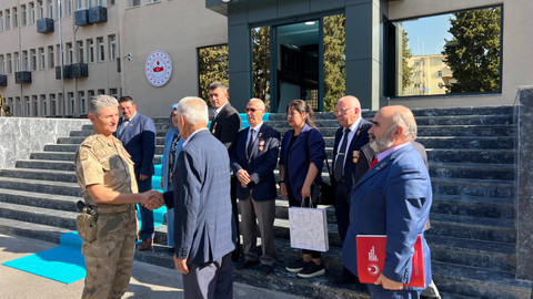 Şehit ve Gazi Dernekleri'nden Gaziantep İl Jandarma Komutanlığı'na ziyaret