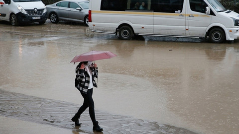 Meteoroloji o illeri uyardı: Sağanak yağışa dikkat