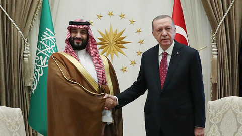 Cumhurbaşkanı Erdoğan, Suudi Arabistan Veliaht Prensi Selman ile görüştü