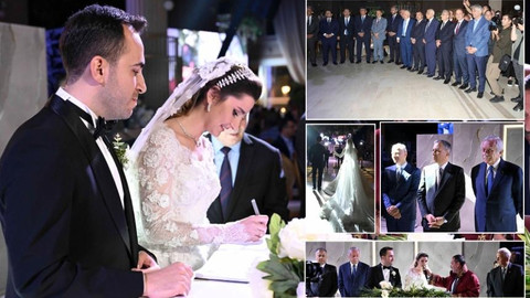 Yargı camiası ve mülki idareyi bir araya getiren düğün