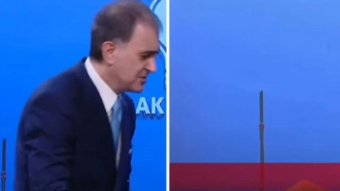 Ömer Çelik canlı yayını aniden terk etti