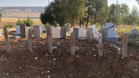 Siirt'teki korkunç kazada yanarak ölen anne ve 5 çocuğuna yürek yakan veda