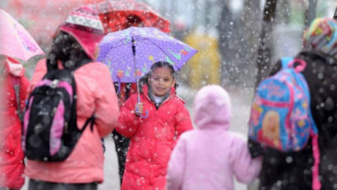 Kastamonu'da taşımalı eğitime kar engeli