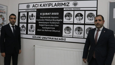 6 ŞUBAT DEPREMLERİNİN BİRİNCİ YILI - Depremde yıkılan otelin enkazında ölen sporcuların anıları kulüplerinde yaşatılıyor