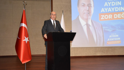 AK Parti Muğla Büyükşehir Belediye Başkan adayı Ayaydın, muhtarlarla buluştu: