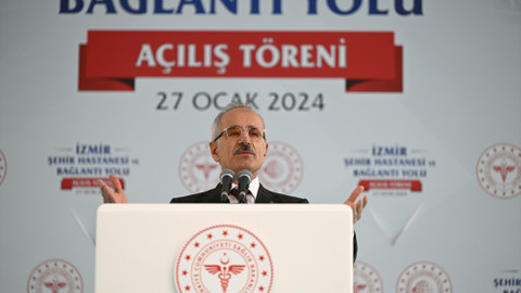 Bakan Uraloğlu, İzmir Bayraklı Şehir Hastanesinin açılışında konuştu: