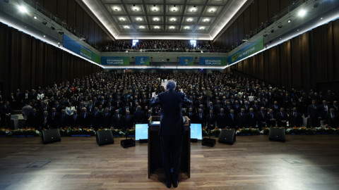 Cumhurbaşkanı Erdoğan, "AK Parti Seçim Beyannamesi Tanıtım Toplantısı"nda konuştu: (1)