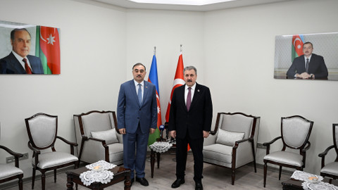 Destici, Azerbaycan'ın Ankara Büyükelçiliğini ziyaret etti: