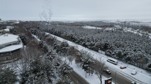 Erzurum, Ardahan ve Kars'ta kar yağışı etkisini sürdürüyor