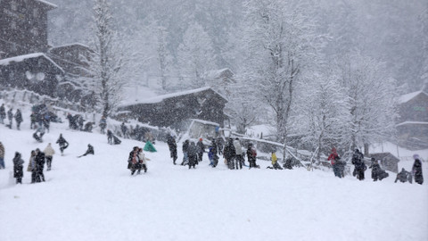 Rize'de "16. Ayder Kar Festivali" sona erdi
