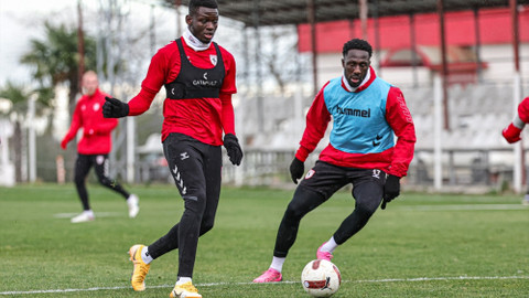 Samsunspor, İstanbulspor maçının hazırlıklarını sürdürdü