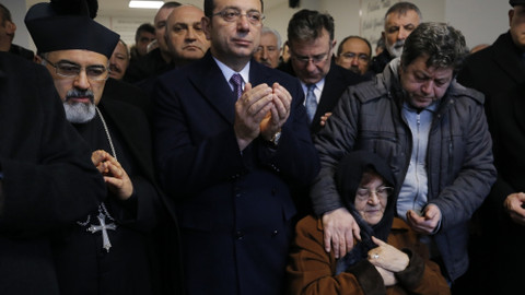 Santa Maria Kilisesi'ndeki saldırıda hayatını kaybeden Tuncer Cihan'ın cenazesi toprağa verildi