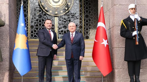 Bakan Güler, Kosovalı mevkidaşı ile bir araya geldi
